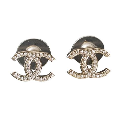 boucles doreille chanel|boucle d'oreille Chanel femme.